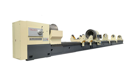 CNC Deep hole drilling and boring machine