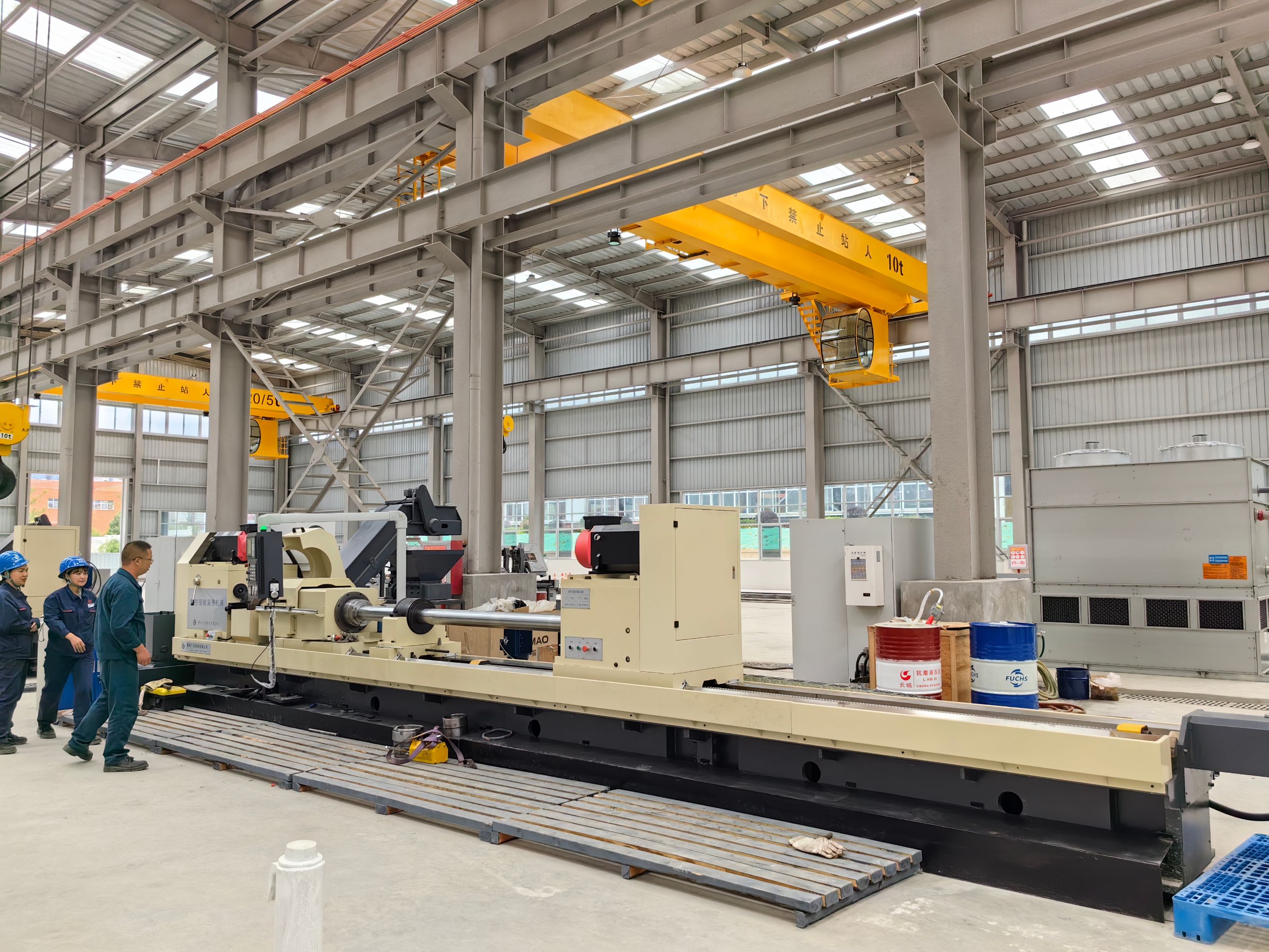 deep hole skiving roller burnishing machine