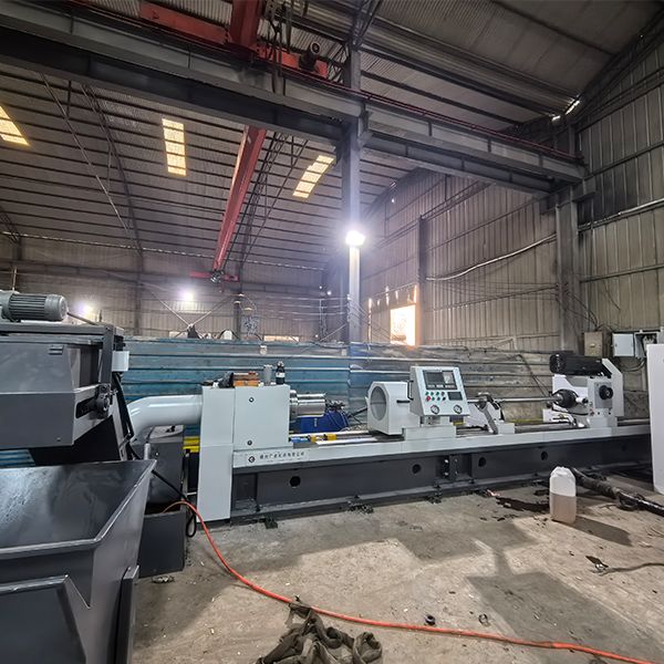 What industries are deep hole drilling and boring machine suitable for?